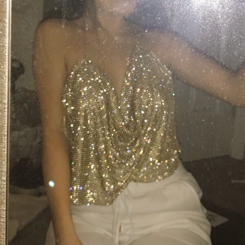 Carli Bybel collection chain shirt